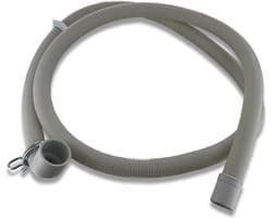 Famanu – Afvoerslang, 1,8 m, diameter 30/20 mm, universeel geschikt voor vaatwasser en wasmachine, met bevestigingsboog