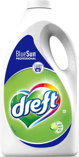 Dreft Vloeibaar Wasmiddel Professional 83 wasbeurten - 3 x 3,73 liter - Voordeelverpakking — thumbnail 2
