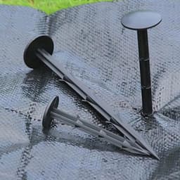 Grondpinnen 11cm - zware kwaliteit - kunststof - ideaal voor het vastzetten van onkruiddoek - ShopVlot — thumbnail 4