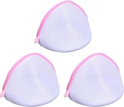Wasnet - Wasnet voor wasmachine - Waszak voor beha's - Waszakken voor wasgoed - 3 Stuks - Roestvrij staal rits - Duurzaam polyester — thumbnail 1