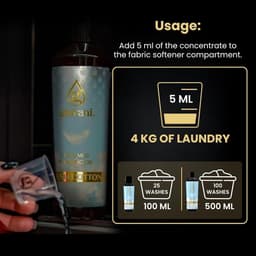 Wasparfum 500 ml - Fresh-powderige geur - Ideaal voor beddengoed en kinderkleding - 100 wasbeurten - ShopVlot — thumbnail 5