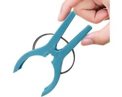Grote plastic wasknijpers, Geschikt voor strandhanddoeken, ligstoelen, kleding, dekens, badhanddoeken, enz. - Verpakking van 8 stuks