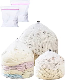 Solidchoice - 5 Stuks Herbruikbare Waszakken voor Kleding — thumbnail 1