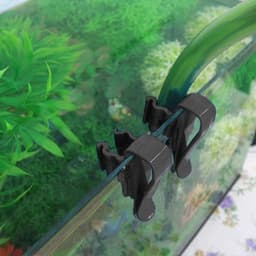 Aquariumwaterpijpklemmen - 5-pack - Kunststof - Slangen van 8 mm tot 16 mm - Zwart - Aquaria benodigdheden - Geschikt voor aquariumfilteruiten - Zwarte klemmen met diverse afmetingen. — thumbnail 3