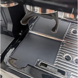Lekbakmat Koffiemachine - Waterbak Mat - Koffiebereiding - Speciaal Ontworpen - N.v.t. - Zwart — thumbnail 2