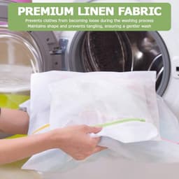 Thijox - Waszakken voor Wasmachine - 9 Stuks Wasnet, Scheurbestendig Materiaal, Geschikt voor Jassen, Truien, Overhemden, Sokken, Jeans en Pluche Dier — thumbnail 2