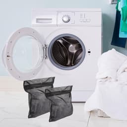 4 Stuks Mini Mesh Pockets met Rits - Waszakken voor Kleding, Wasmachine en Reisopslag — thumbnail 4