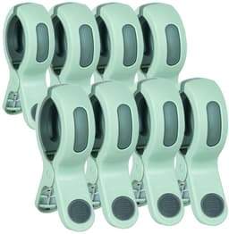 8 stuks grote strandhanddoekclips winddichte handdoekclips voor strandstoelen, wasknijpers, strandhanddoekclips, stevige handdoekclips voor ligstoelen, zwembadstoel, ligstoel, beddengoed, kleding — thumbnail 1
