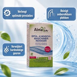 Krachtige Vaatwasserreiniger en Wasmachinereiniger Concentraat – 200 g Ontkalker voor Diepe Reiniging van Kalkaanslag, Schone Vaat en Fris Wasgoed – Verleng Levensduur Apparaten — thumbnail 2