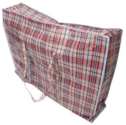 Omgoods- Waszakken Jumbo - 3 Stuks - Sterk en Duurzaam - Opbergtas voor Kleding - Met Rits - Ideaal voor Verhuizen - Afmetingen 79x20x58,5 cm - Opbergzakken — thumbnail 3