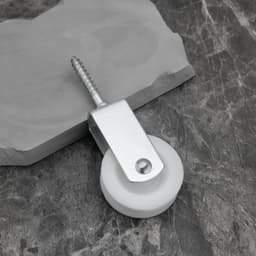 - Katrol Touw Nylon - Indoor Outdoor Gebruik - 40Mm - Set van 8 - Zwart - Waslijn Installatie - Geschikt voor Balkons en Terrassen 38x6mm — thumbnail 3