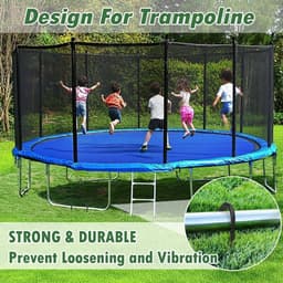 Grondanker - Verzinkt staal - 30 cm - U-vormige vloerharing voor stevige bevestiging - Voor camping en outdoor gebruik — thumbnail 5
