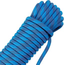 20M Heavy Duty Clothesline Rope with Hooks, 10mm Steel Core Polyester Outdoor Clothing Drying Rope for Garden - ShopVlot — thumbnail 4
