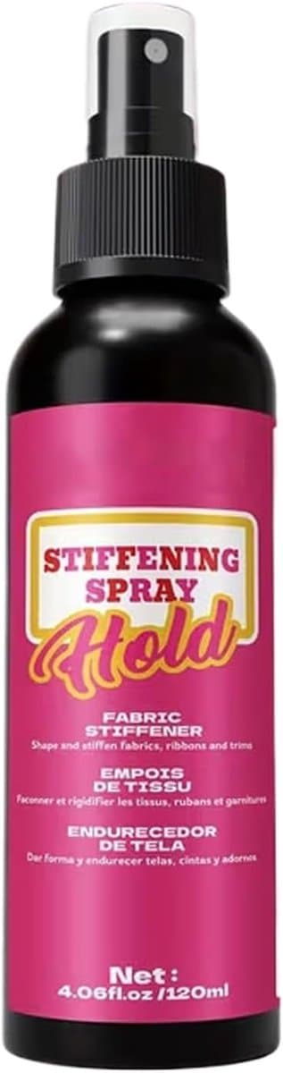 Textiel Versteviger Spray - Stof Versteviger - Vorm Behouden - Sneldrogende Formule - 120 ml - Transparant — afbeelding 1