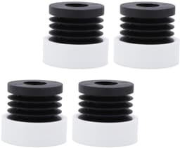 Dailygoods- Anti-vibratie Voeten Set van 4 - Trillingsdempers Wasmachine - Trillingsdempers Airco - Trillingsdempers Warmtepomp - Rubber Antislip Pads - Schokabsorberend en Stabiel — thumbnail 3