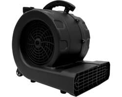 Vloerventilator - Droogventilator - Vloeren Drogen - Krachtige 750W Motor - 48 x 38 x 46 cm - Zwart