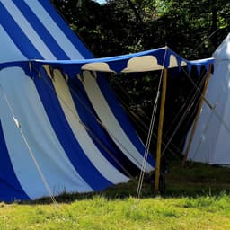 Grondanker van massief staal, U-vorm 40 cm, Ø 1 cm - verzinkte grondankers voor tent, paviljoen, springkussen, trampoline, ook als verstevigingsbalk voor de grond, stabiel & roestv — thumbnail 4