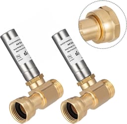 Messing Waterslagdemper - Waterhamer Arrestor - Geluidsdemping Leidingen - Massief Messing Constructie - 3/4 Inch - Goud — thumbnail 5