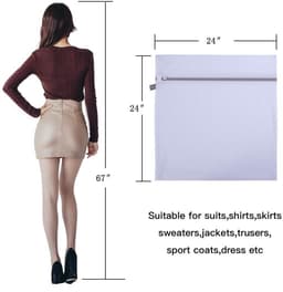 SolidKeus - Extra Grote Waszakken voor Wasmachine, Jumbo Mesh Waszakken 60x60 cm — thumbnail 5