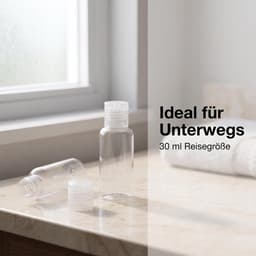120 stuks kleine reisflessen om te vullen, 30 ml, transparante kunststof flessen met klapdeksel, herbruikbare lege knijpflessen voor reizen, shampoo-lotion — thumbnail 2