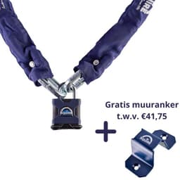 Fietsslot - Kettingslot 1200 mm - Squire SS50S/G4 met gratis muur- en grondanker — thumbnail 5