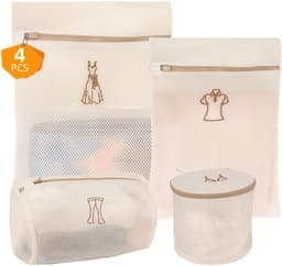 Solidchoice - Set van 4 Waszakken voor Voorkeurige Kleding — thumbnail 1