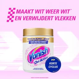 Vanish Oxi Action Whitening booster Poeder - Vlekverwijderaar Voor Witte Was - 1,45 kg — thumbnail 2