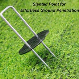 Stalen grondankers 15 cm - thermisch verzinkt - roestbestendig - voor onkruiddoek - ShopVlot — thumbnail 3