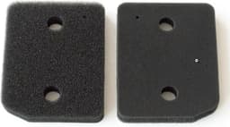 4st - Filter spons foam van condensor wasdroger droogkast alternatief geschikt voor droger Miele - 210 x 155 x 30 mm - 09164761 -9164761 -  4 stuks — thumbnail 4