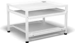 Bodo® - Wasmachine Verhoger - Wasmachine Verhoger Met Uitschuifbare plank - Wasmachine opbouwmeubel - Wasmachine Sokkel - Universeel - Wit — thumbnail 1