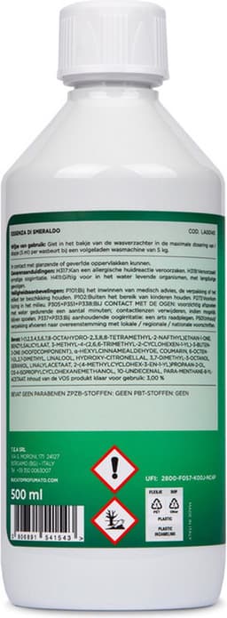 Wasparfum Smeraldo 500 ml — thumbnail 3
