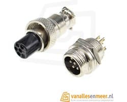 GX20-6 CONNECTOR, 6 PINS