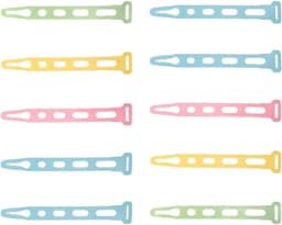 Wasknijpers - Kledingclips - Wassen Drogen - Winddicht Ontwerp - 10 Stuks - Kleurrijk — thumbnail 1