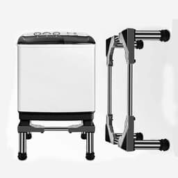 Wasmachine Onderstel - Onderstel Wasmachine - Stabiliseren Wasmachine - Verstelbare Poten - Universeel - Zwart — thumbnail 5