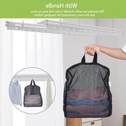 2 Pack Waszakken voor de Wasmachine 30 x 40 cm, Handige Netzakken met Rits voor Ondergoed, Lingerie en Sokken, Ideaal voor Reizen en Thuisgebruik — thumbnail 5