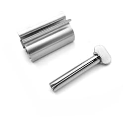 Jhubersproducts - Tandpastabuis Knijper - Multifunctioneel - Zilver - Tandpasta Knijper - Handig in gebruik - Geschikt voor volwassenen - 2 stuks — thumbnail 5