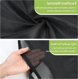 2 Pack Waszakken voor de Wasmachine 30 x 40 cm, Kleine Wasnetten met Handvatten, Ideaal voor Ondergoed, Lingerie en Sokken met Grote Opening en Rits — thumbnail 2