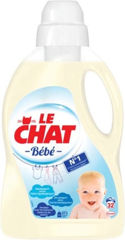 Le Chat Baby Vloeibaar Wasmiddel - 8 x 1.440 l (256 wasbeurten) — thumbnail 2
