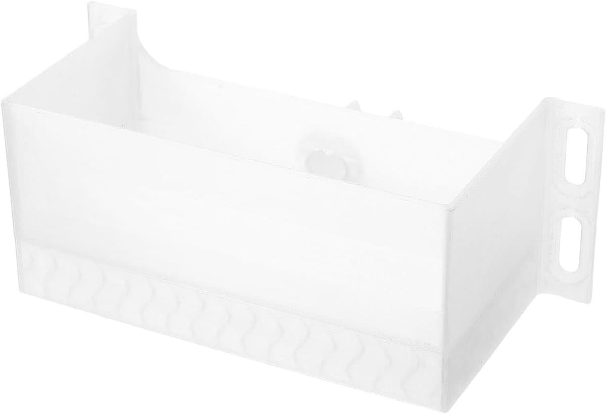 Wateropvangbak Airco - Lekbak Buitenunit - Condens Afvoeren - Weerbestendig Ontwerp - 13 x 8 x 5 cm - Wit — afbeelding 1