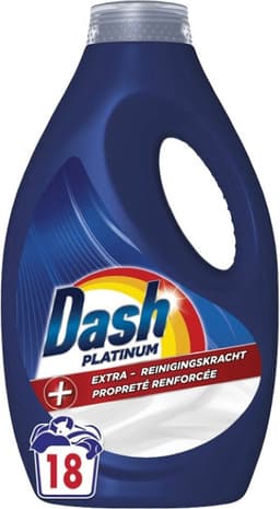 Dash Platinum - Vloeibaar Wasmiddel - met extra reinigingskracht - 4 x 18 Wasbeurten Voordeelverpakking — thumbnail 5