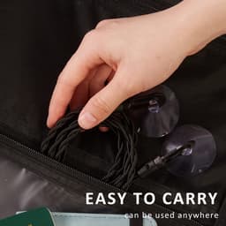MTTproducts- Reiswaslijn Uittrekbaar 1,2 m - 2,8 m Rekbaar - 4 Roestvrijstalen Clips - Draagbaar - Reisaccessoires - Geschikt voor Outdoor Camping - Waslijn — thumbnail 4
