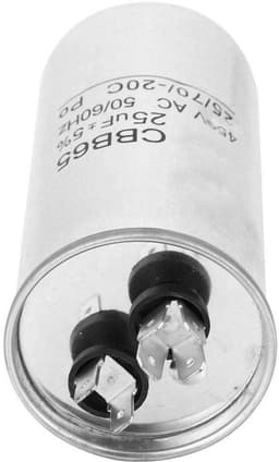 Dailygoods- Motorcondensator 25UF 450V - CBB65 Condensator - Aluminium Behuizing - Niet-polaire Elektrolytische Condensator - Ideaal voor Airconditioning - Veilig te Gebruiken - Aandrijfcondensator — thumbnail 5