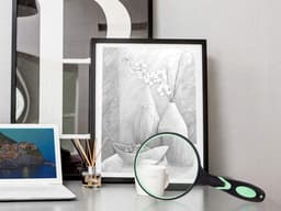 Verk Group Lupa - Klassiek Vergrootglas - 100mm - 3x Vergroting - Glas — thumbnail 5