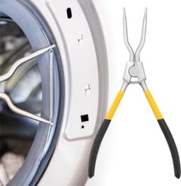 Veer Expansie Gereedschap - Klemveer Tang - Wasmachine Reparatie - Eenzijdige Bediening - 110 Millimeter - Zwart — thumbnail 2