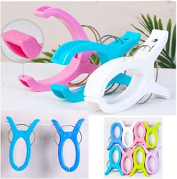 Wasknijpers - Kleding Clips - Kleding Drogen - Winddicht Antislip - 8 stuks - Multicolor — thumbnail 2