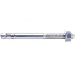 Zware Ankerbouten - Wigankers Pluggen - Industriële Bevestiging - ETA Goedgekeurd - M8 x 150 mm - Zilver