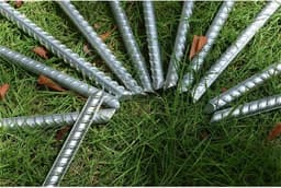 Duurzame grondankers voor tenten en trampolines - 4 stuks, 30 cm, gegalvaniseerd, ideaal voor tuin en constructie — thumbnail 3
