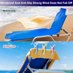 Solidchoice - 6 Stuks Grote Strandhanddoek Clips — thumbnail 3