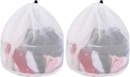 Dailygoods- Wasnet - 2 Stuks - 40 x 50 cm - Fijn Gaas - Herbruikbaar - Ondergoed/Sokken - Duurzaam Polyester - Waszak — thumbnail 1