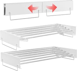 REN®roogrek - Wasrek - Droogrek- Wit -11cm x 80cm x 41cm — thumbnail 1